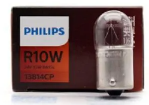 Bóng đèn Philips Halogen R10W 13814CP – 24V/10W
